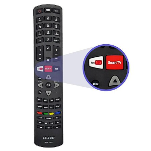 CONTROLE REMOTO TV PHILCO LED/LCD C/ YOUTUBE LHS 8022 LE-7007