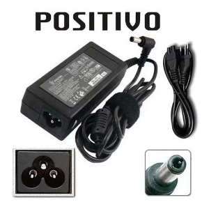 CARREGADOR DE NOTEBOOK COMPATIVEL C/ POSITIVO - PLUG (5.5 X 2.5MM) 90 19V 2.37A FT-PO5902 - ONEX