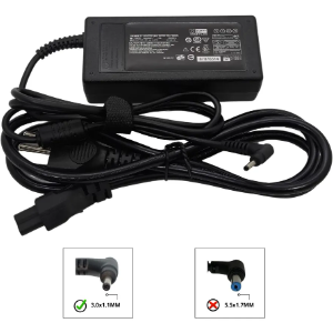 CARREGADOR NOTEBOOK SONY VAIO / ACER PA-1450-26 LPS 19V 2.37A PLUG 3.0X1.1MM 45W S/ CABO FORÇA