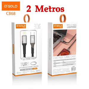 CABO TIPO C IOS 2.0M 30W CB68 A'GOLD