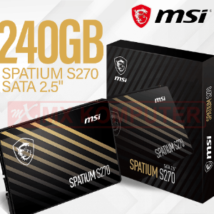 HD 240GB SSD SATA3 SPATIUM-S270-240G MSI
