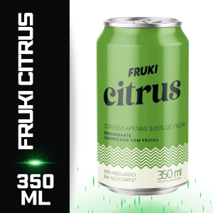 REFRIGERANTE FRUKI CITRUS LATA 350ML