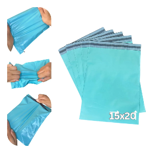 EMBALAGEM PLASTICA ENVELOPE PP COEX VERDE 15X20X30ABA LOGISTICA