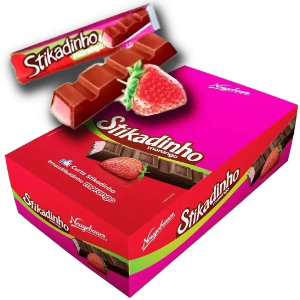 CHOCOLATE STIKADINHO MORANGO 12,3G