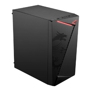GABINETE GAMER MSI MAG SHIELD M301 DRAGÃO, MINI TOWER, MICRO-ATX, 1X FAN, PRETO