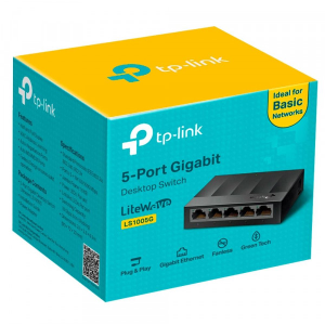 SWITCH 5 PORTAS GIGABIT LS1005G TP-LINK