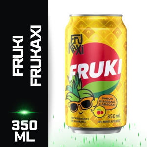 REFRIGERANTE FRUKI FRUKAXI LATA 350 ML