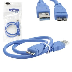 CABO USB 0,5 M PARA HD EXTERNO SA-05 DEX