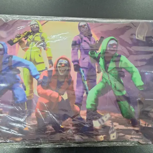 MOUSE PAD GAMER EMBORRACHADO MODELO 22 (20,2CM X 34CM)