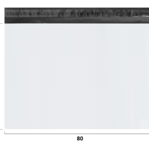 EMBALAGEM PLASTICA G1 ENVELOPE 80X60 BRANCO LOGISTICA