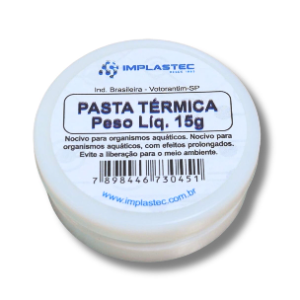 PASTA TERMICA POTE 15G IMPLASTEC