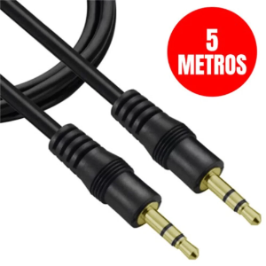 CABO AUXILIAR P2 X P2 PONTA DOURADA D-P2 5M - GRASEP