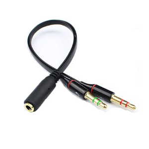 ADAPTADOR FONE 2 P2 MACHO X P3 FEMEA XT2204 XTRAD