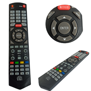 CONTROLE REMOTO TV SEMP TOSHIBA LED/LCD C/ NETFLIX LE-7011