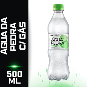 AGUA DA PEDRA 500ML C/GAS