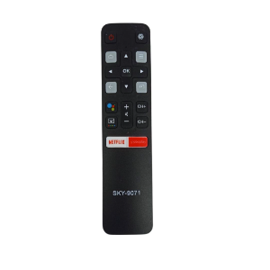 CONTROLE REMOTO TV SMART TV TCL ANDROID 4K NETFLIX/GLOBOPLAY SKY-9071/LE-7410 VC-A8249