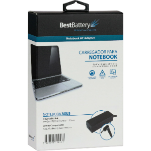 CARREGADOR FONTE NOTEBOOK ASUS 19V 3.42A 65W PLUG 4.0X1.35 - X510UA-BR667T BB20-AS019-4 BEST BATTERY