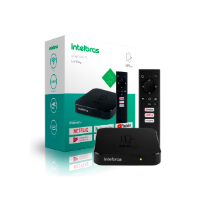 SMART BOX ANDROID TV IZY PLAY FULL HD - INTELBRAS