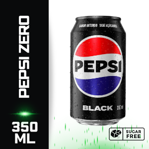 REFRIGERANTE PEPSI BLACK ZERO AÇUCAR LATA 350ML
